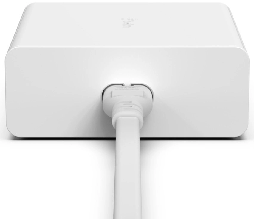 Сетевое зарядное устройство Belkin Home Charger 108W GAN Dual USB-С/USB-A рассрочка