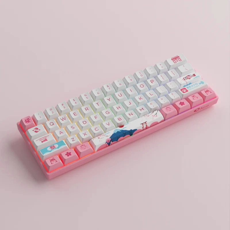 Клавиатура Akko 3061S World Tour Tokyo R2 RGB Hotswappable CS Jelly Pink RGB рассрочка