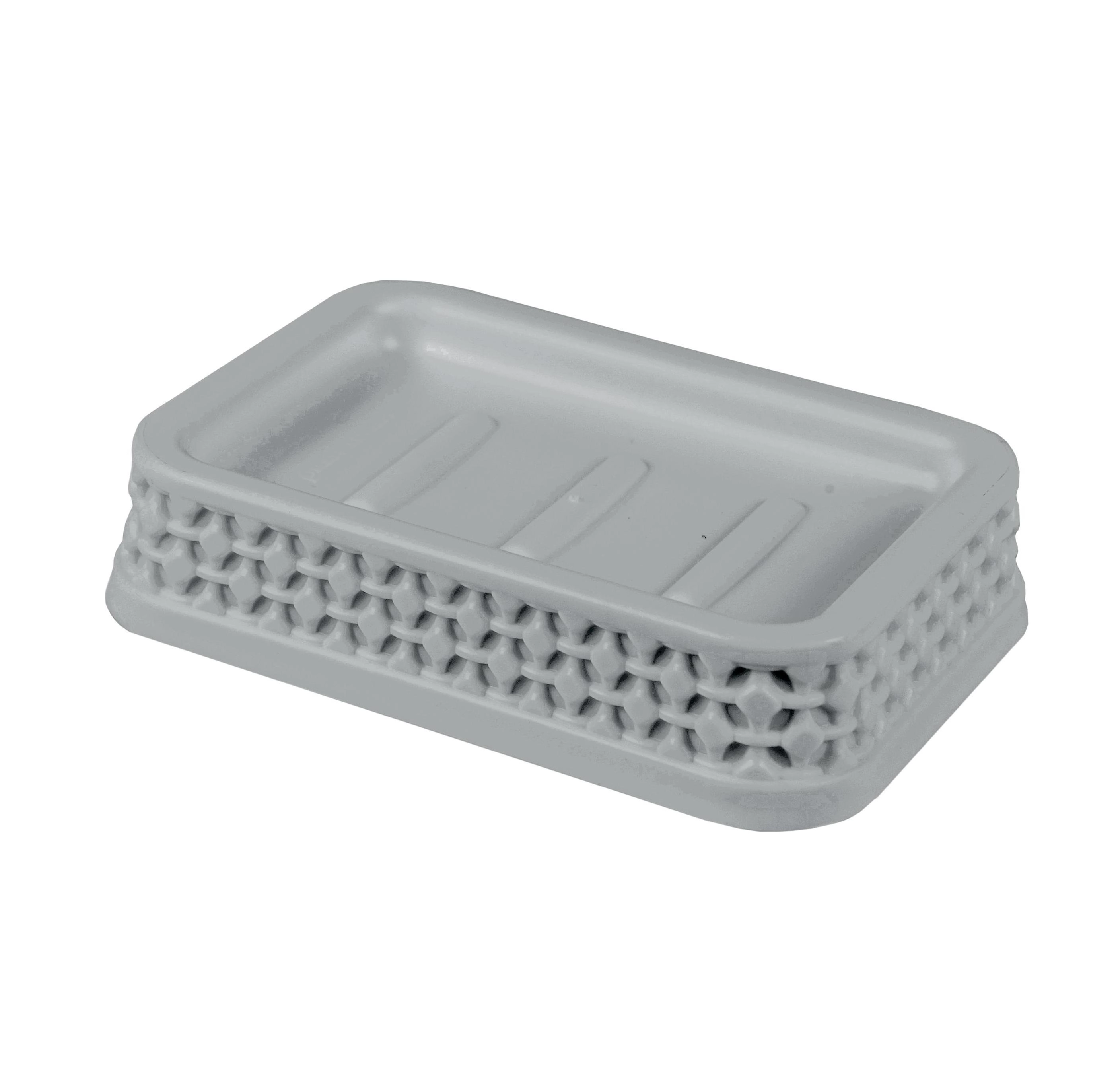 Мыльница Plast Team коллекция OSLO, 130х90х30 Серый шторм купить