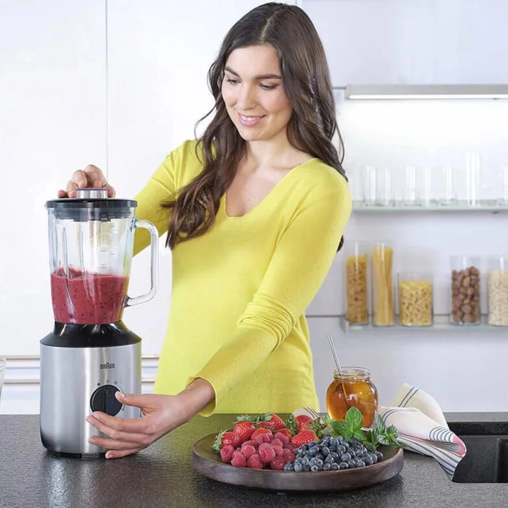 Блендер Braun PowerBlend JB3272SI - фото №6 Блендер Braun PowerBlend JB3272SI рассрочка