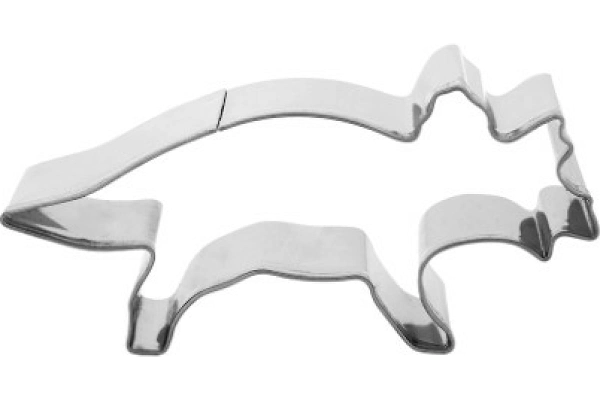 Формочки для печенья MARMITON Динозаврики 8-10 см, 4 шт, нержавеющая сталь 17062 рассрочка