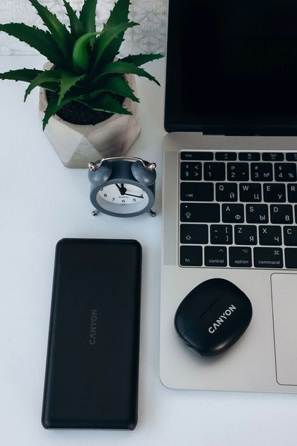 Внешний аккумулятор Canyon PB-109 черный 10000 mAh bo'lib to'lash