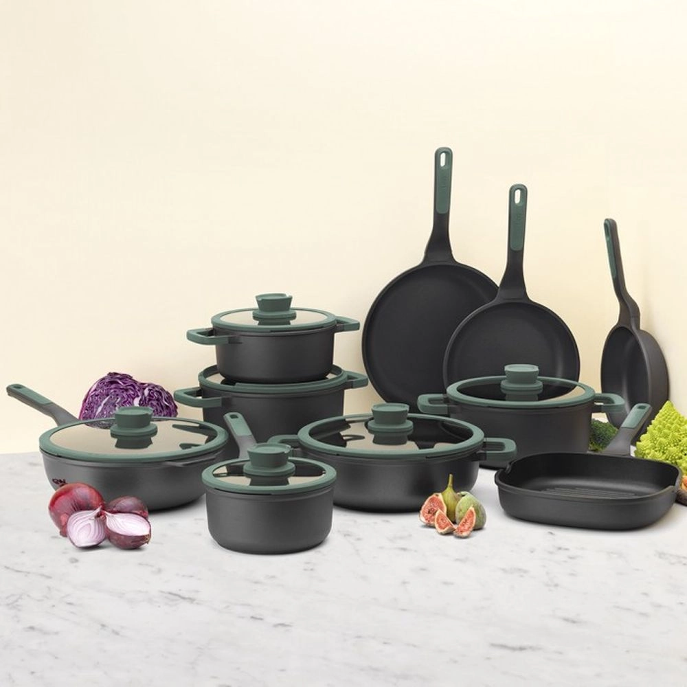 Кастрюля с антипригарным покрытием BergHOFF LEO FOREST 20 см 2,7 л 3950378 - rasm №6 Кастрюля с антипригарным покрытием BergHOFF LEO FOREST 20 см 2,7 л 3950378 bo'lib to'lash