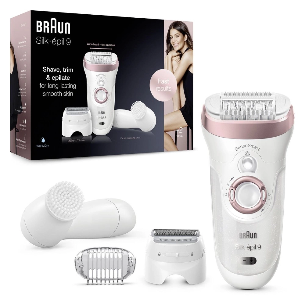 Эпилятор Braun Silk-epil 9 SensoSmart SES9855 - rasm №6 Эпилятор Braun Silk-epil 9 SensoSmart SES9855 bo'lib to'lash