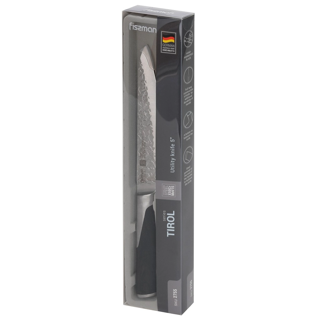 Нож универсальный Fissman Tirol 13 см 2755 рассрочка