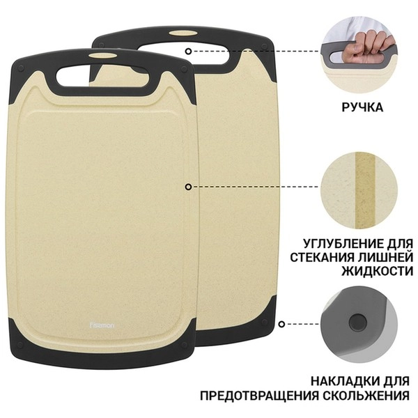 Доска разделочная Fissman 8020 рассрочка