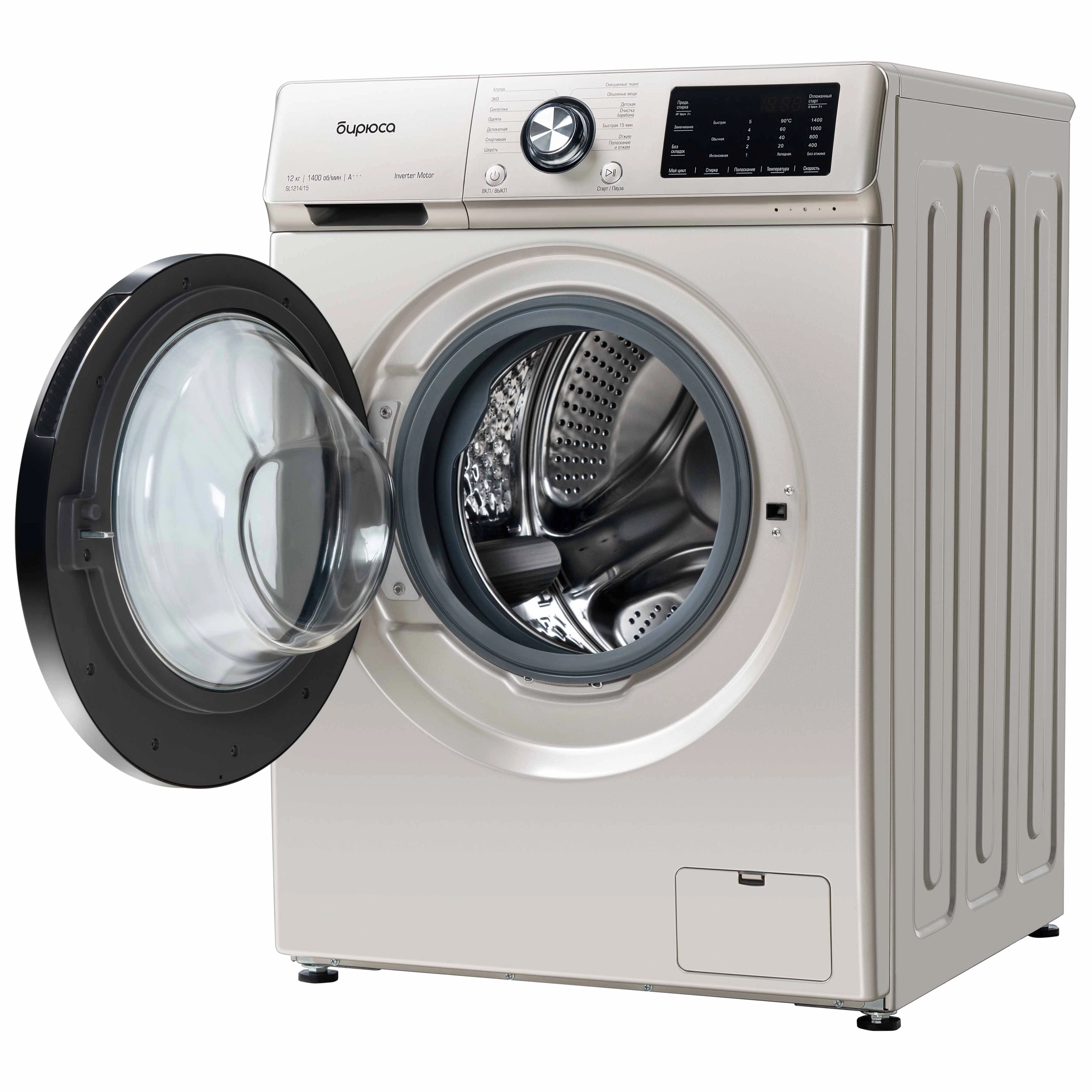 Стиральная машина Бирюса WM-SL1214/15 B 12 Кг bo'lib to'lash