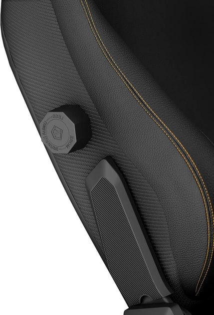 Anda Seat Kaiser 3 Size XL Black PVC o‘yin kreslosi bo'lib to'lash