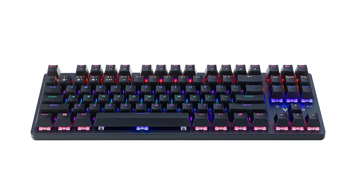 Rapoo V500PRO-87 Black USB klaviaturasi onlayn