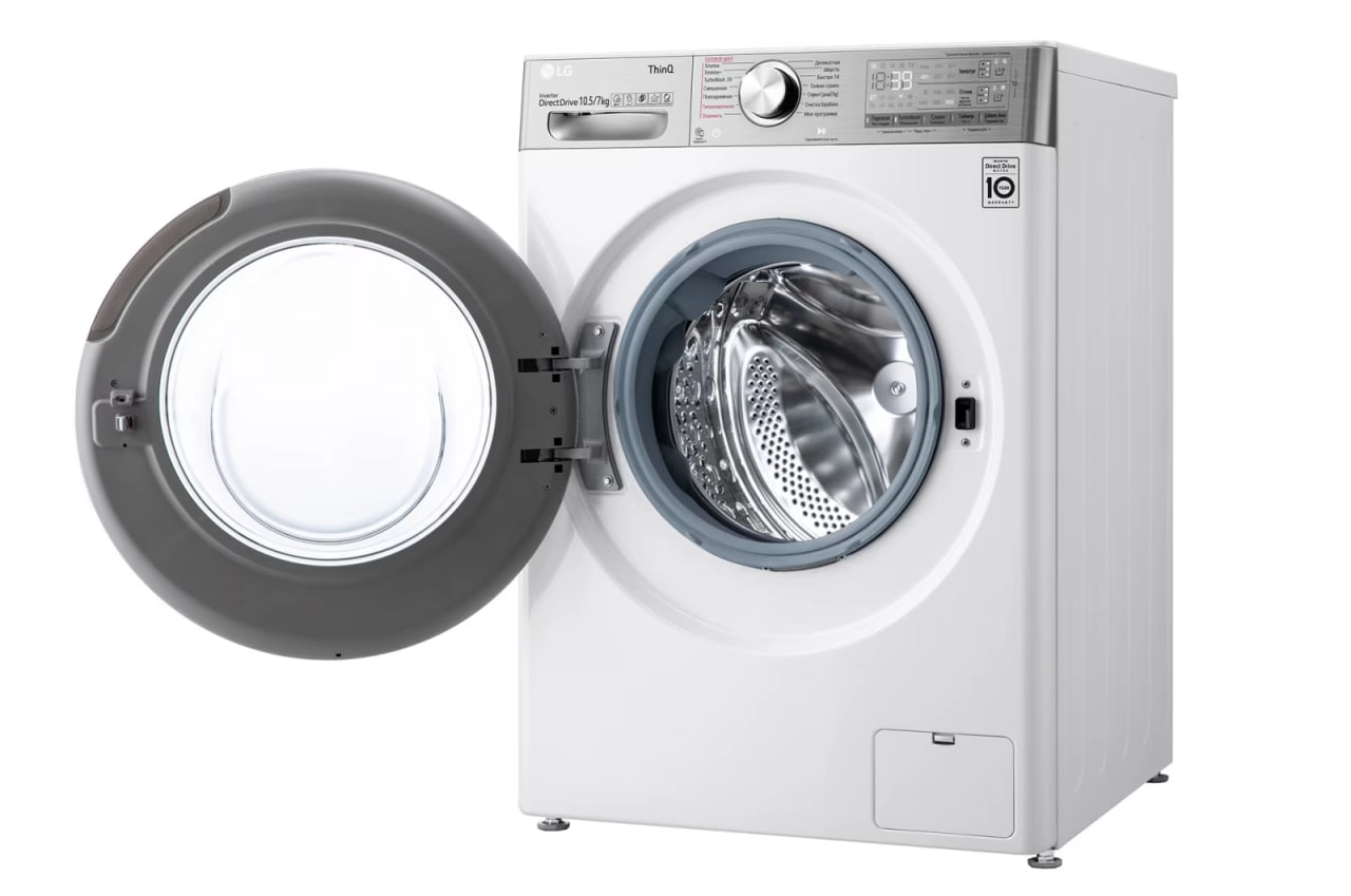 Стиральная машина LG TW4V9RD9E (С сушкой 10,5/7 кг) - фото №6 Стиральная машина LG TW4V9RD9E (С сушкой 10,5/7 кг) рассрочка