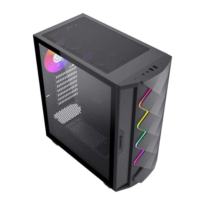 GameMax DIAMOND CP Black kompyuter korpusi bo'lib to'lash