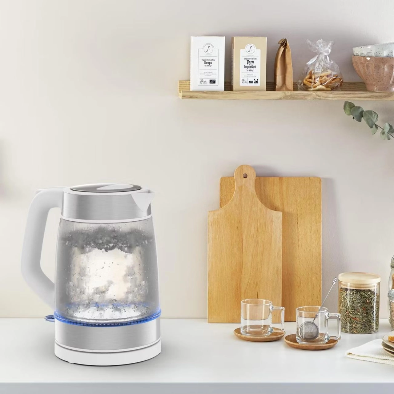 Moulinex Glass Kettle BY6R5130 elektr choynagi bo'lib to'lash