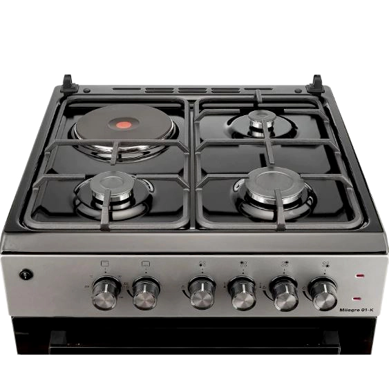 Artel Milagro 01-K V1 ГК kulrang elektr+gaz plitasi bo'lib to'lash