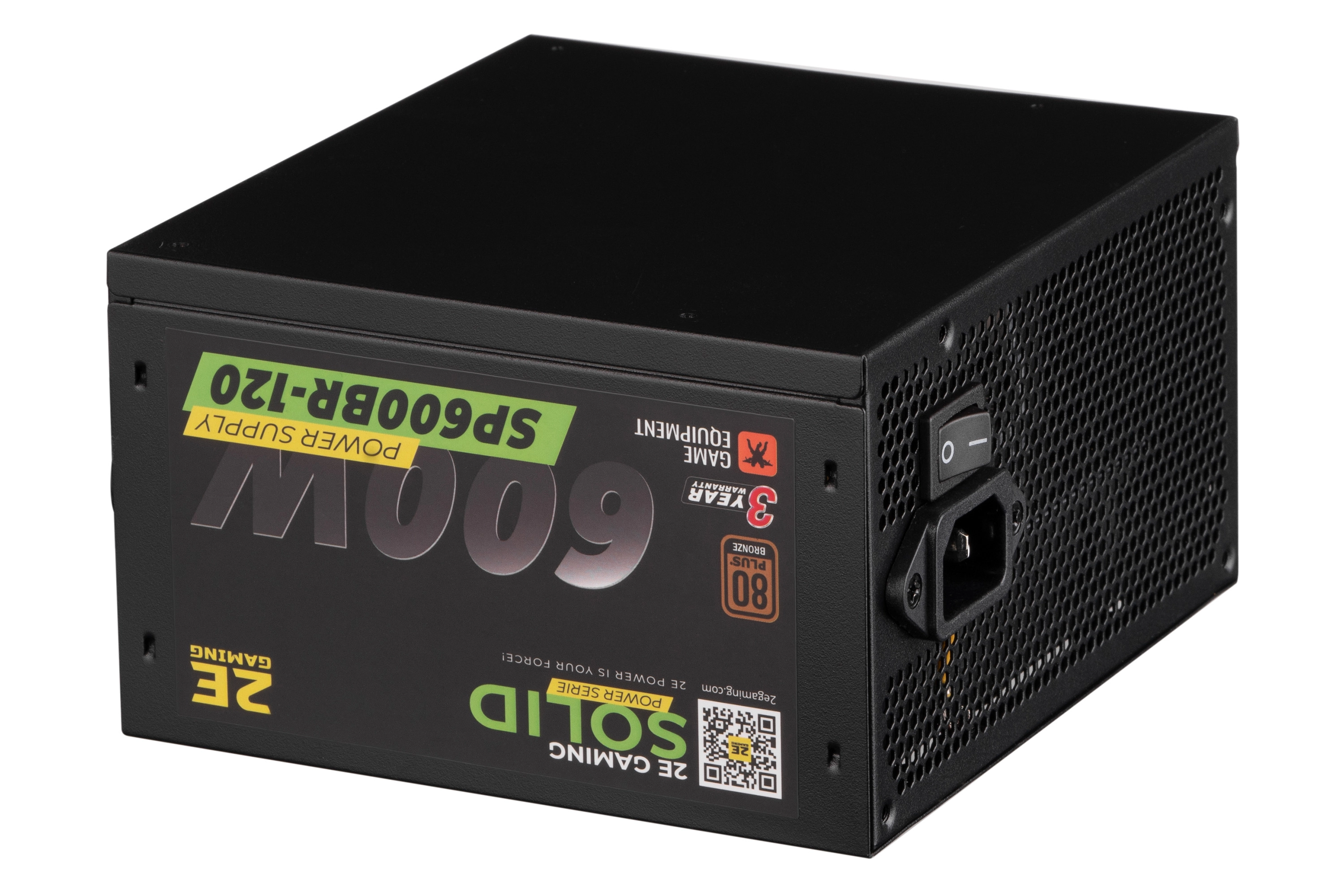 Блок питания 2E Gaming Power Supply SOLID (2E-SP600BR-120) рассрочка
