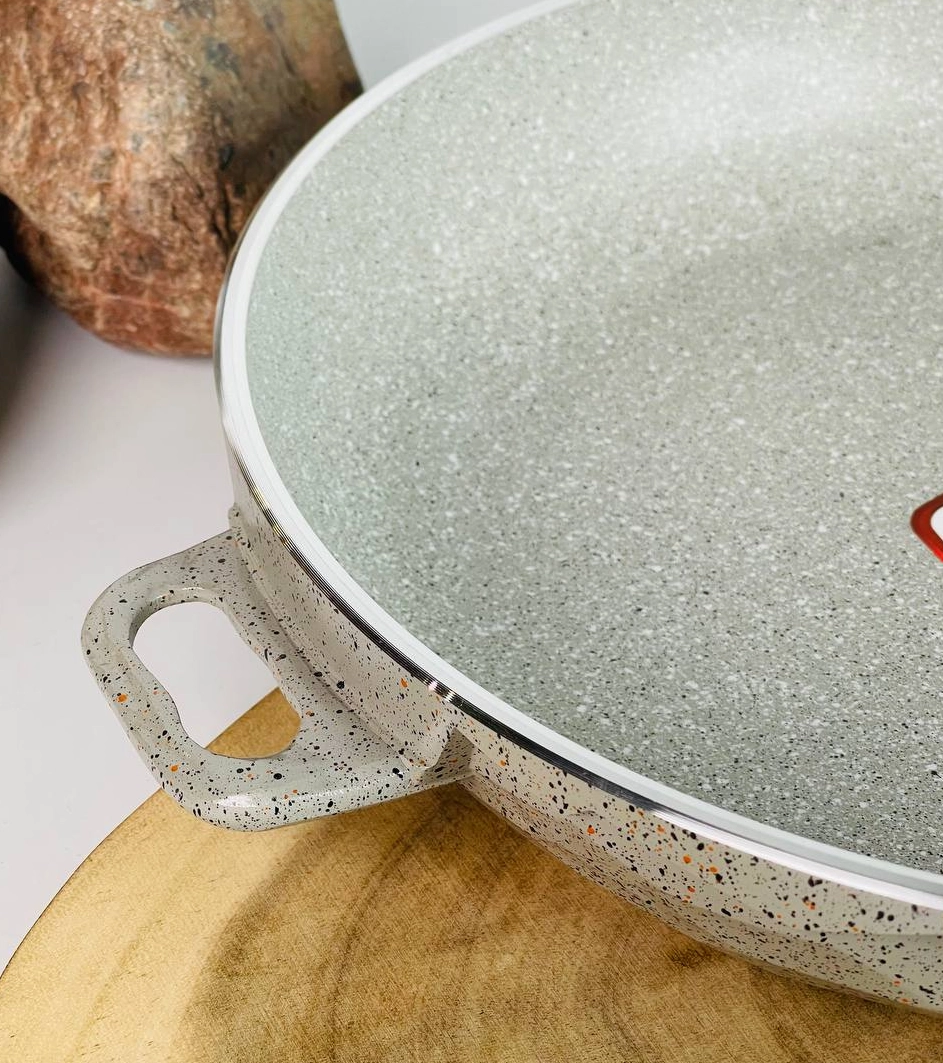 Chuqur skovorodka Lifesmile LifeP2N 32 sm (kulrang) O'zbekistonda