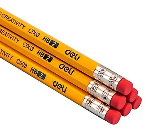 Простой чернографитный карандаш Deli C003 HB (1 шт) недорого