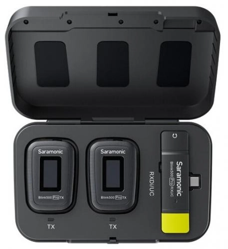 Беспроводная микрофонная система Saramonic Blink500 Pro B6, TX+TX+RXUC, USB-C цена