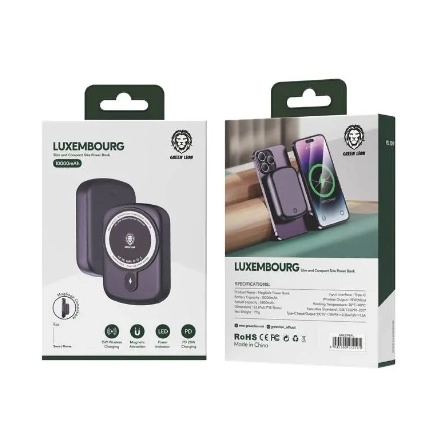 Внешний аккумулятор Green Lion LUXEMBOURG MagSafe 10000mAh купить
