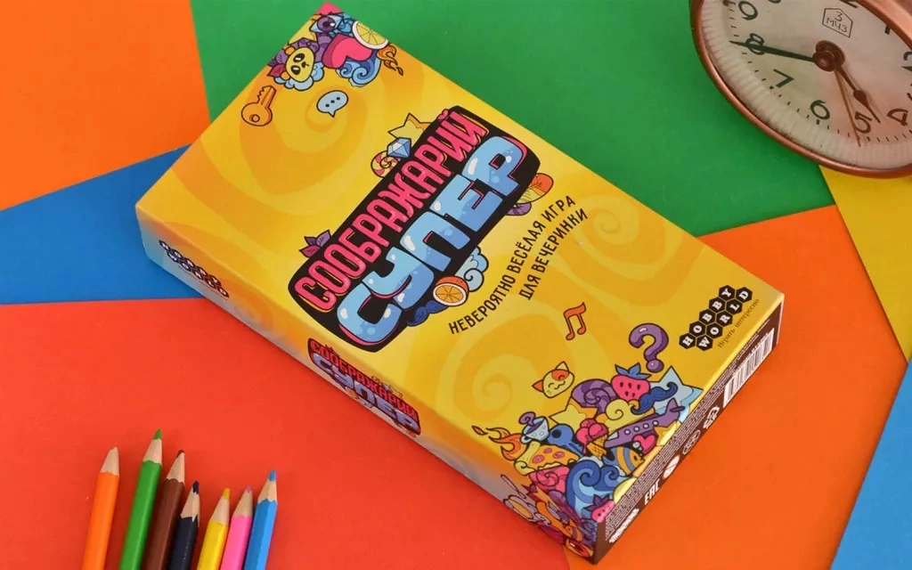 Игра настольная Hobby World Соображарий Супер купить