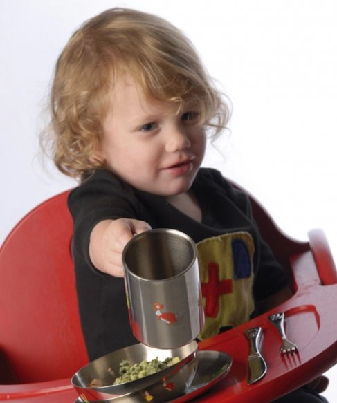 Детский набор Berghoff столовые приборы + тарелки и кружка онлайн