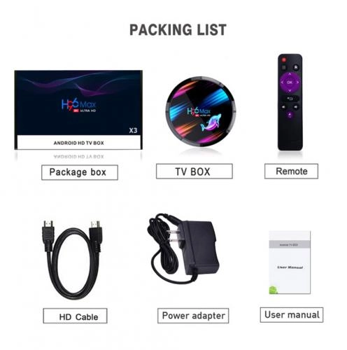 Smart TV приставка H96 Max X3 4/128 GB недорого