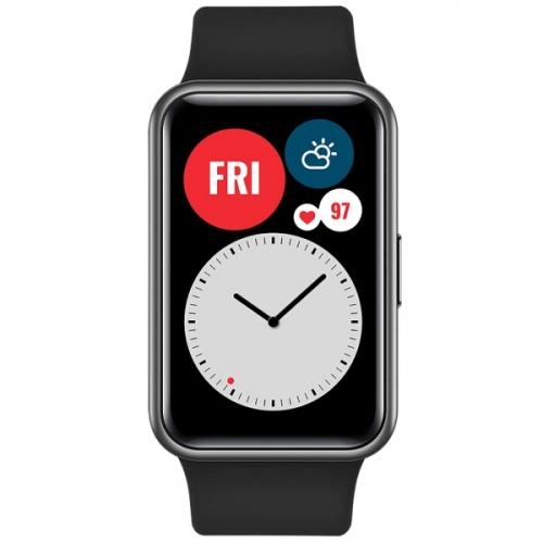 HUAWEI Watch Fit Black smart-soati arzon