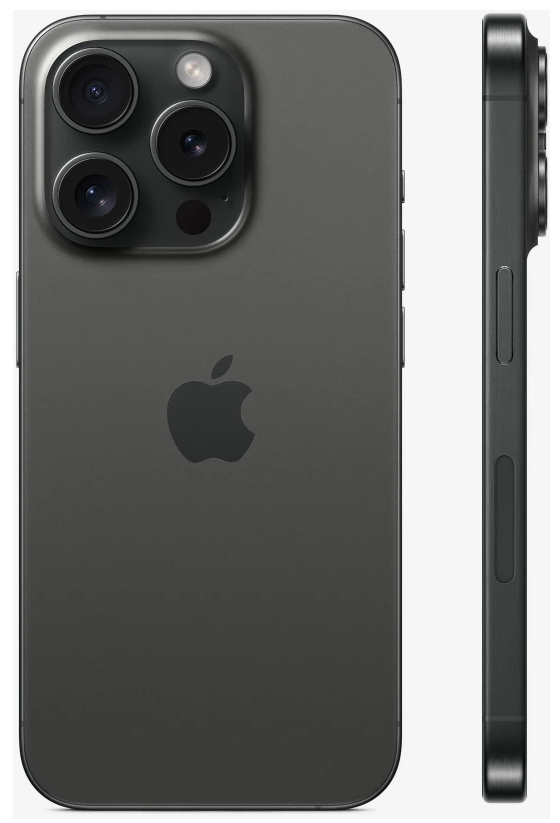 iPhone 15 Pro 256GB Qora Titanrang Smartfoni (1 sim) arzon