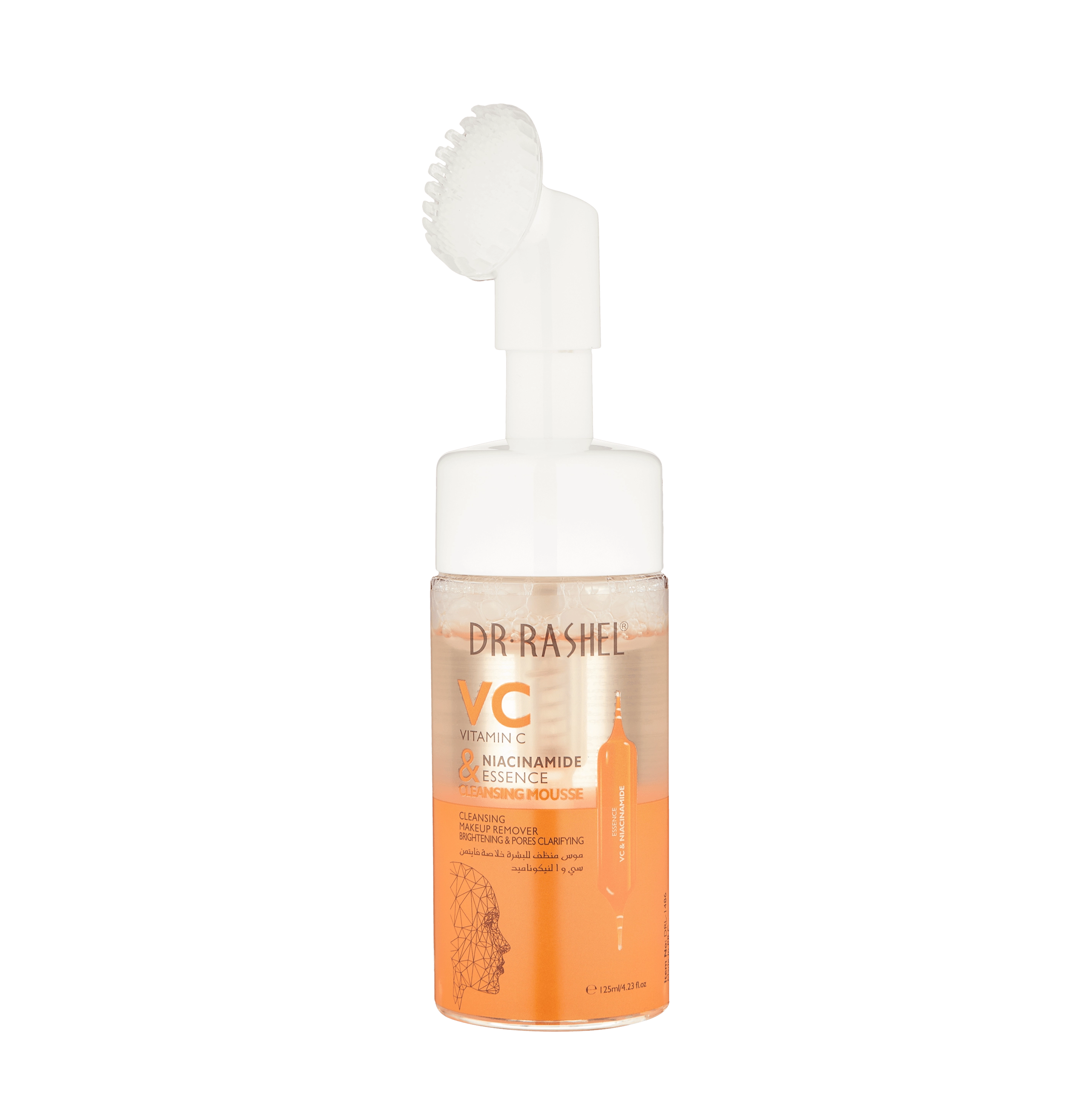 VITAMIN C+NIACINAMIDE ESSENCE CLEANSING GEL-MOUSSE 125ML YUZ YUVISH PENKASI sotib olish