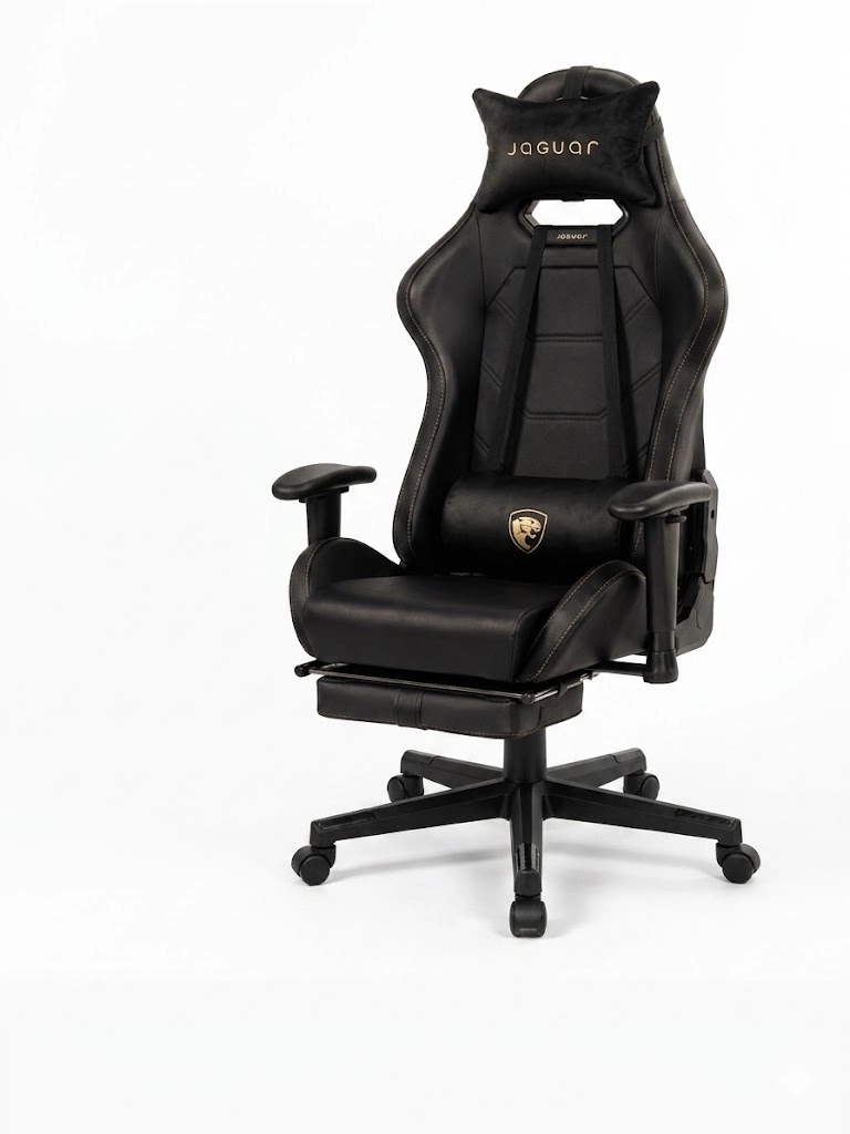 O'yin kreslosi Chairman GMM-001-5 JAGUAR, Black arzon