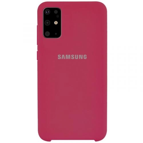 Чехол cover для Samsung Galaxy S20 Plus, малиновый купить
