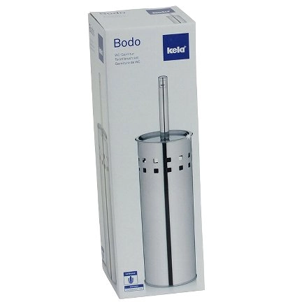 Ершик для унитаза стальной Leo, KELA 22531 рассрочка