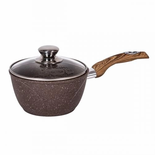 Mechta c82701 tutqichli va shisha qopqoqli qozonchasi, 1.7l (Granit, Granit Blue, Granit Star) arzon