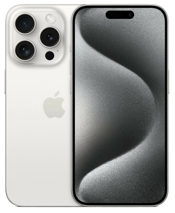 iPhone 15 Pro max 1TB Oq Titanrang Smartfoni (2 SIM) - rasm №2 iPhone 15 Pro max 1TB Oq Titanrang Smartfoni (2 SIM) sotib olish
