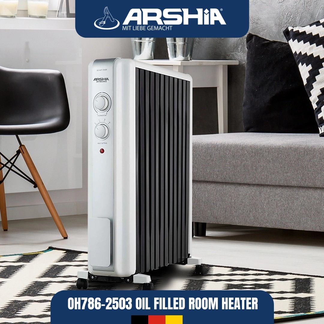 Масляный обогреватель ARSHIA  OH786-2503 недорого