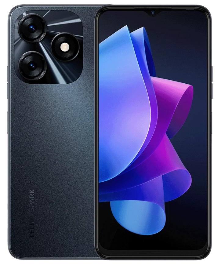 Смартфон TECNO Spark 10 4/128GB Чёрный купить
