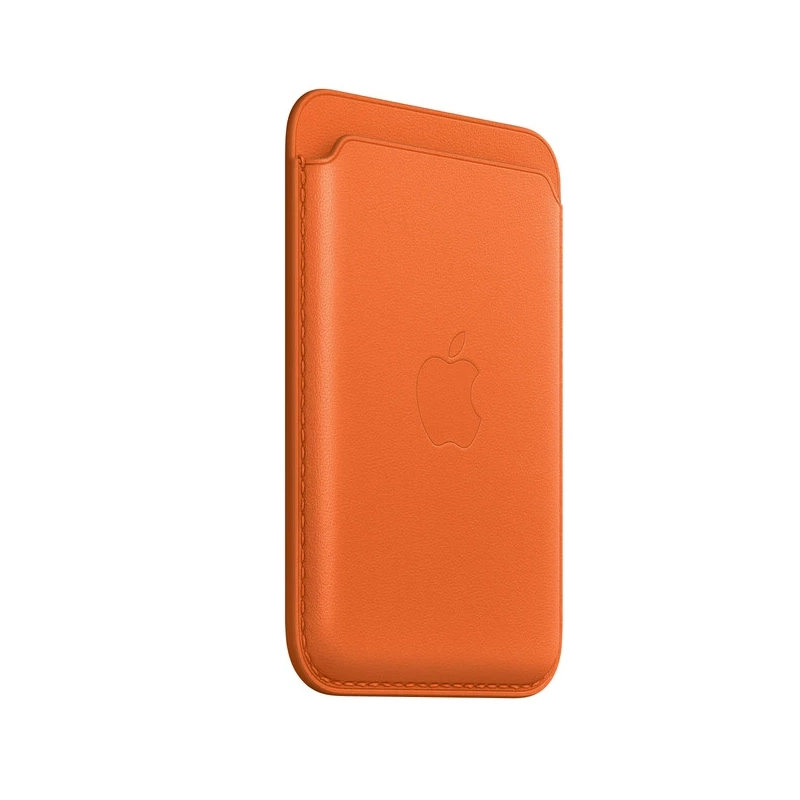 iPhone Leather Wallet MagSafe olovrang charm hamyoni O'zbekistonda