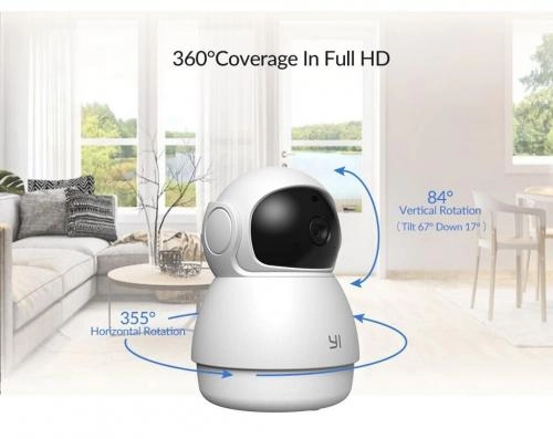 Xiaomi Yi Dome Guard Camera 360 gumbazsimon IP kamerasi arzon