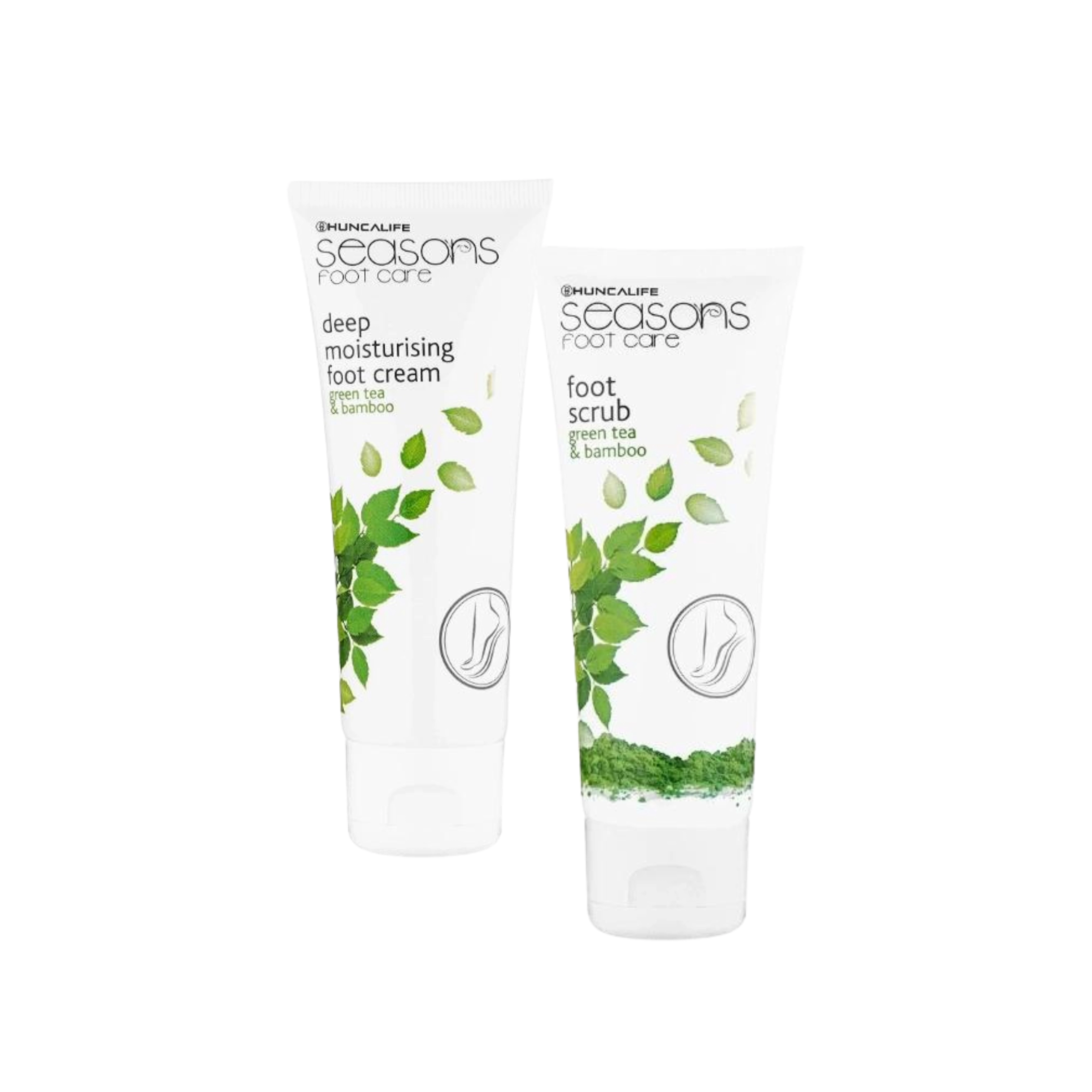 Hunca Seasons oyoq uchun skrab va krem to'plami sotib olish