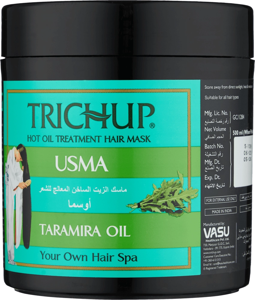 Маска для волос Trichup Hot Oil Treatment Hair Mask - USMA 500ml недорого
