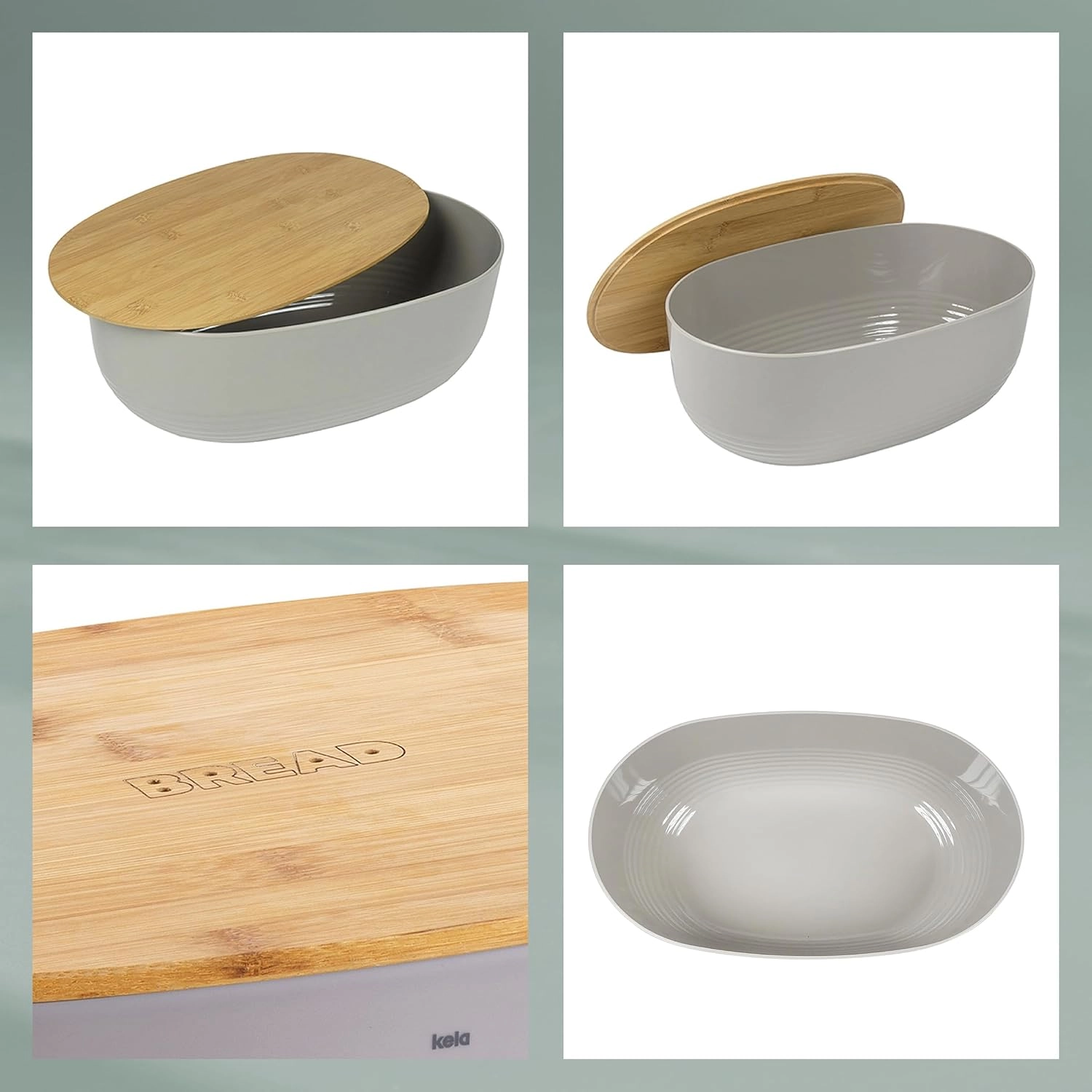 Хлебница KELA Namur бежевая 12061 в Узбекистане