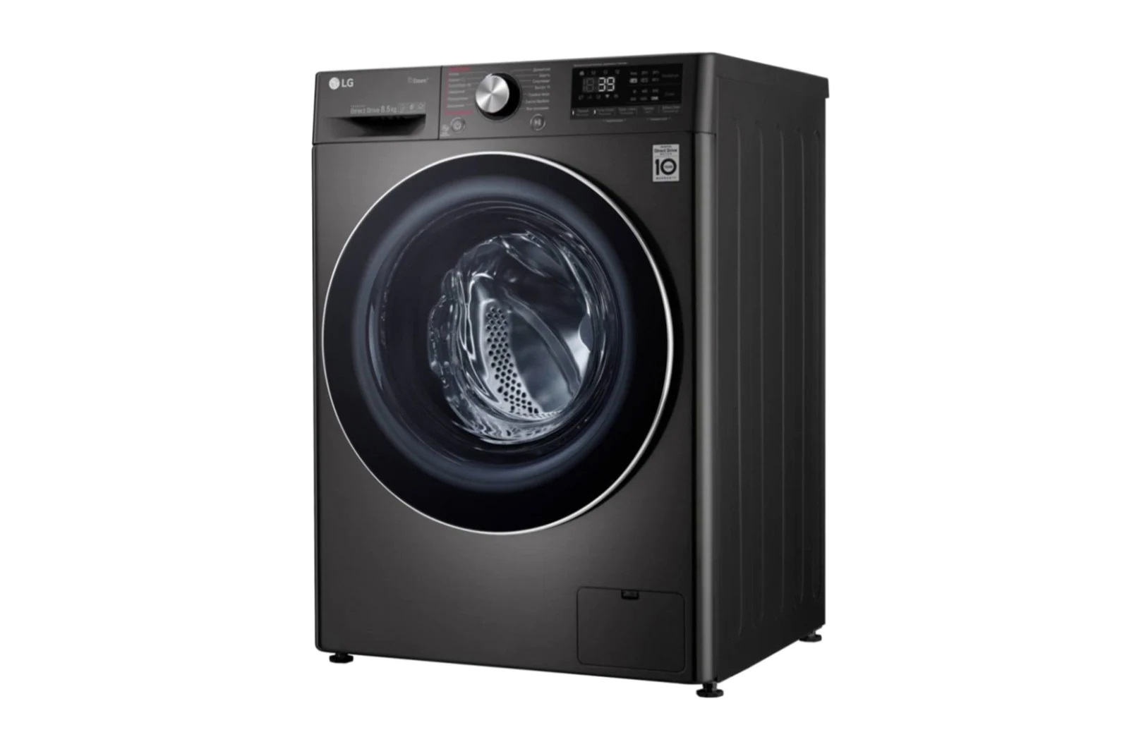 Стиральная машина LG F2V9GW9P (Серая) 8.5 Кг (Подача пара +TurboWash+Smart Diagnosis) - фото №11 Стиральная машина LG F2V9GW9P (Серая) 8.5 Кг (Подача пара +TurboWash+Smart Diagnosis) быстрая доставка
