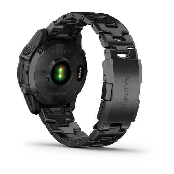 Смарт часы Garmin FENIX 7 Sapphire Solar Edition Carbon Grey DLC Titanium with Carbon Grey DLC Vented Titanium Band быстрая доставка