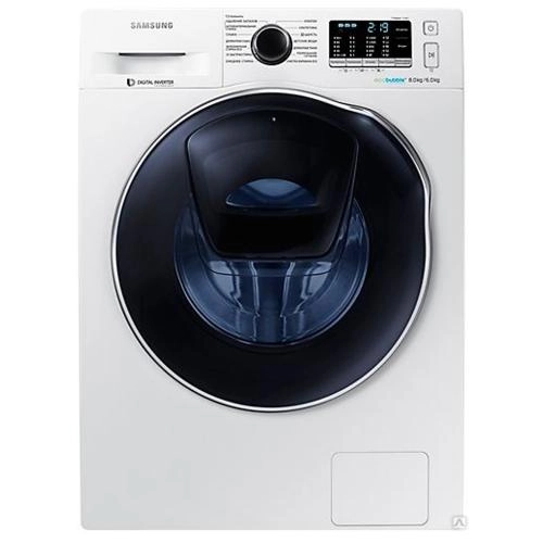 Samsung WD80K5410OW AddWash (Oq) 8 Kg kir yuvish mashinasi - rasm №2 Samsung WD80K5410OW AddWash (Oq) 8 Kg kir yuvish mashinasi sotib olish