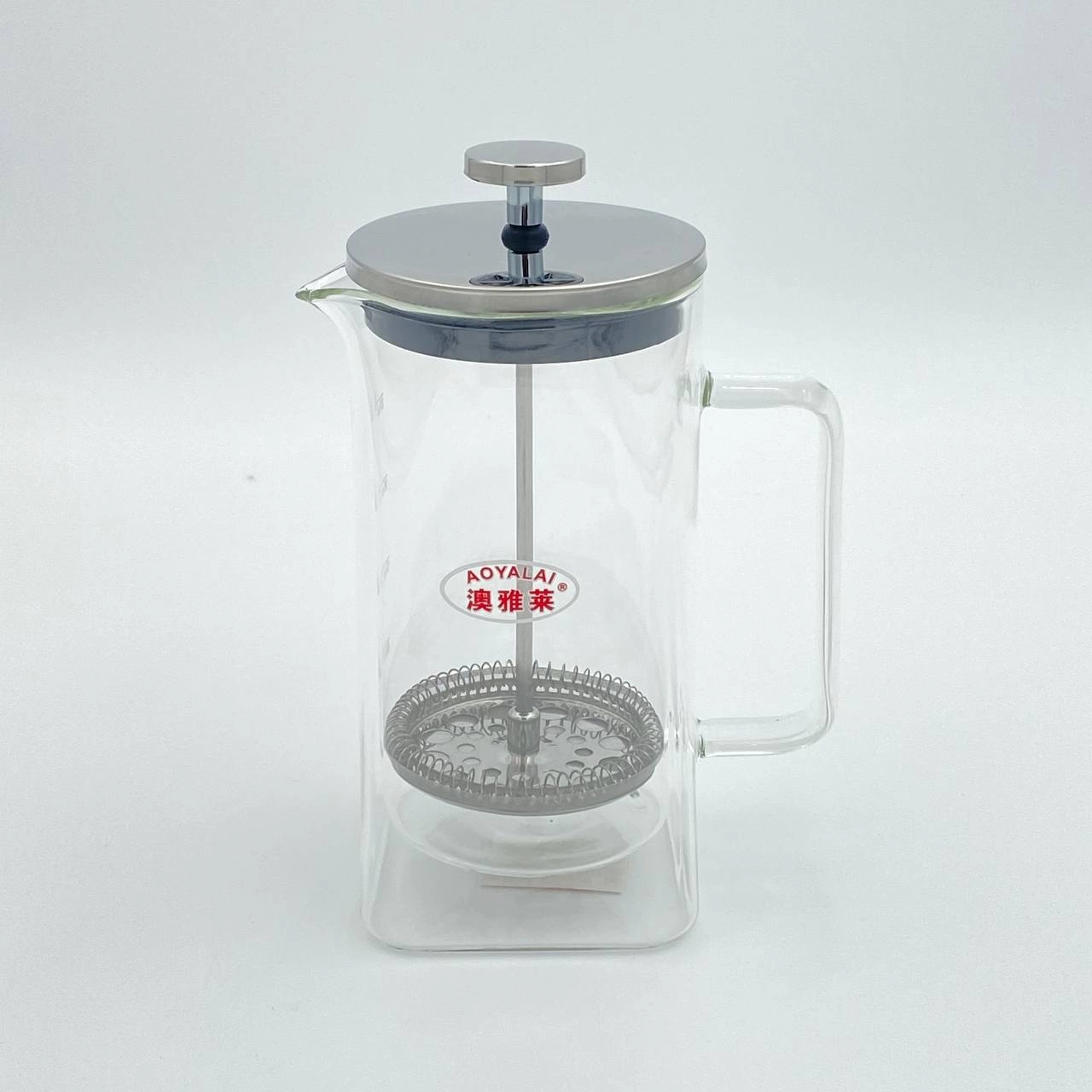 Aoyalai Trendy MY-938 Kofe va choy uchun pressli choynak 600 ml shaffof - rasm №2 Aoyalai Trendy MY-938 Kofe va choy uchun pressli choynak 600 ml shaffof sotib olish