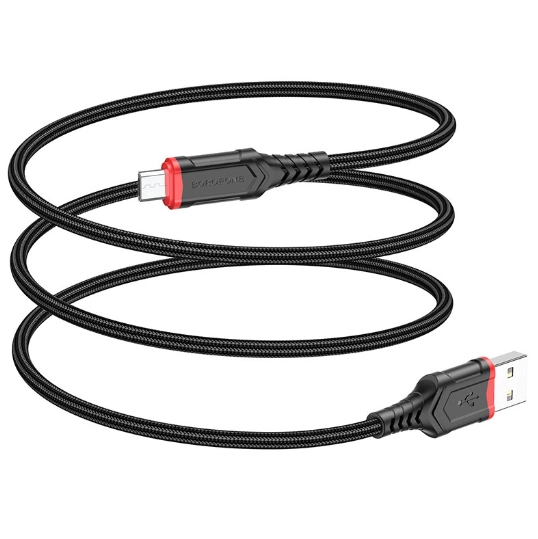 Кабель Borofone BX67 USB to Micro-USB Black купить