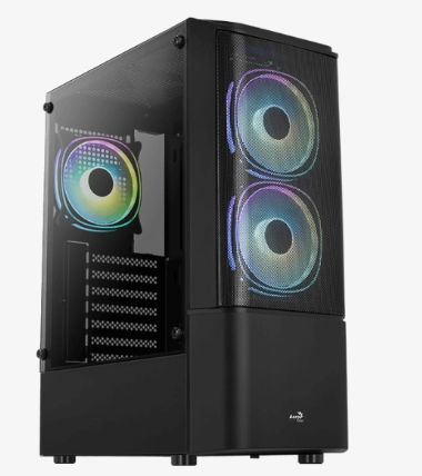 Компьютерный корпус AeroCool Quantum Mesh G BK v1 купить