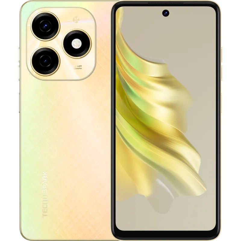 TECNO Spark 20 8/128GB Neon Gold Smartfoni - rasm №2 TECNO Spark 20 8/128GB Neon Gold Smartfoni sotib olish