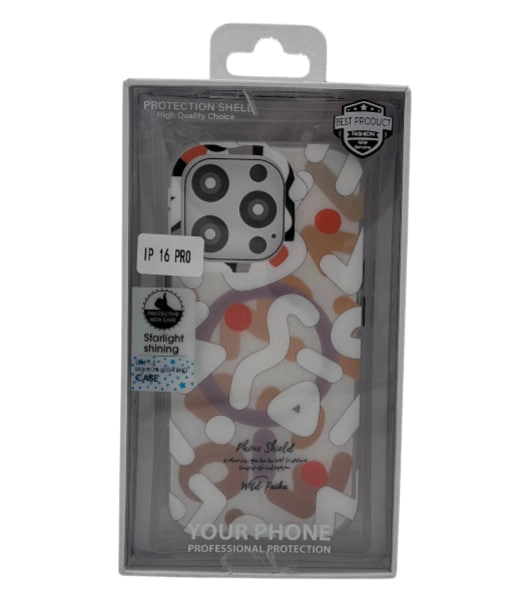 iPhone 16 Pro uchun CH1148 MagSafe oq g'ilofi O'zbekistonda