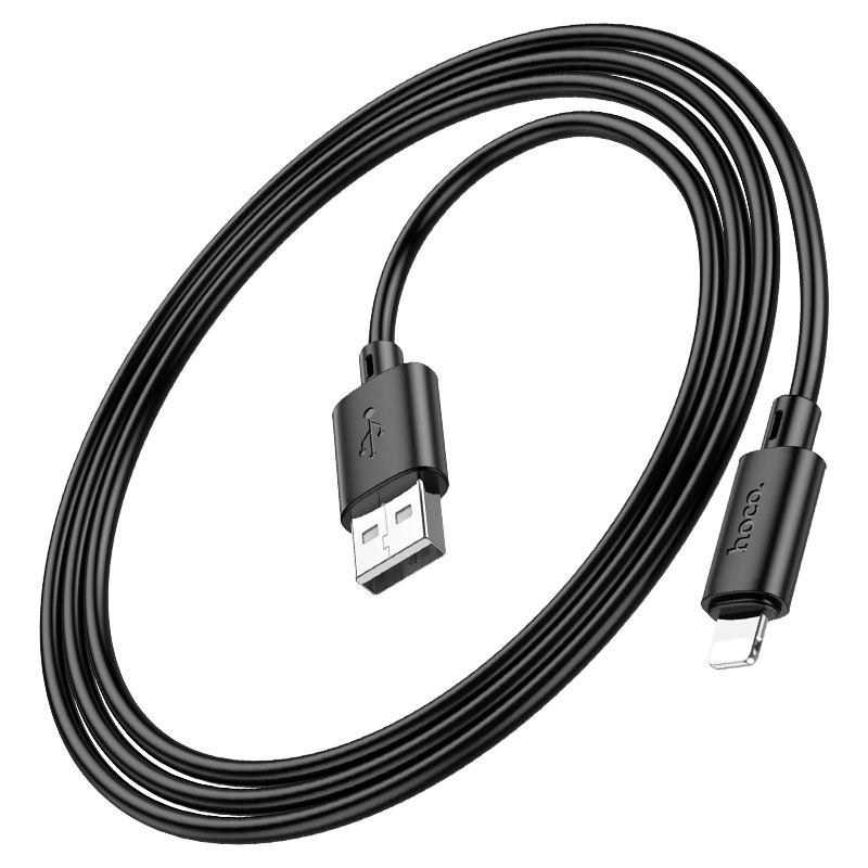 Кабель Hoco X88 USB to Lightning 1m черный недорого