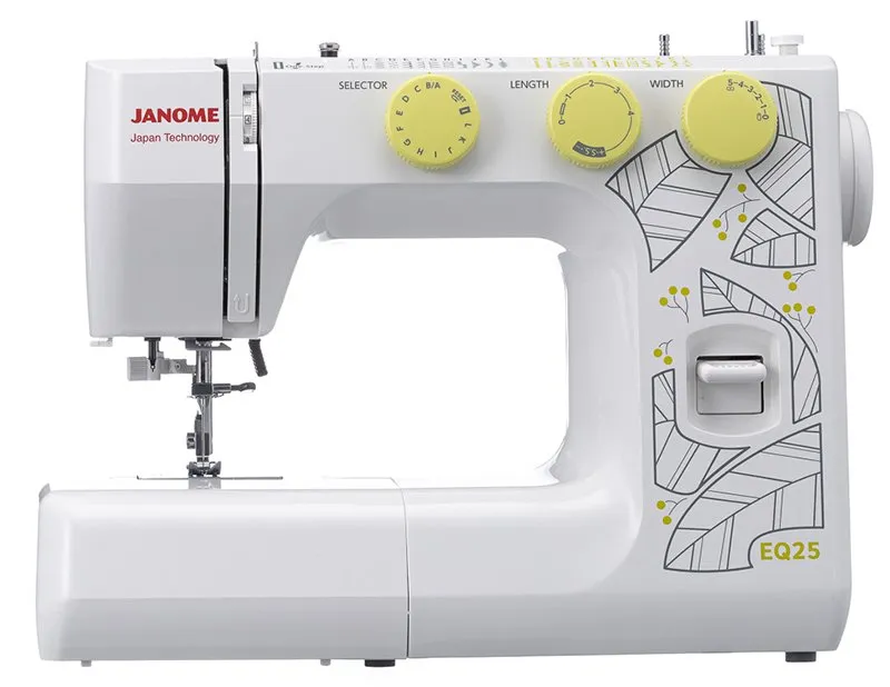 Tikuv mashinasi JANOME EQ25 sotib olish
